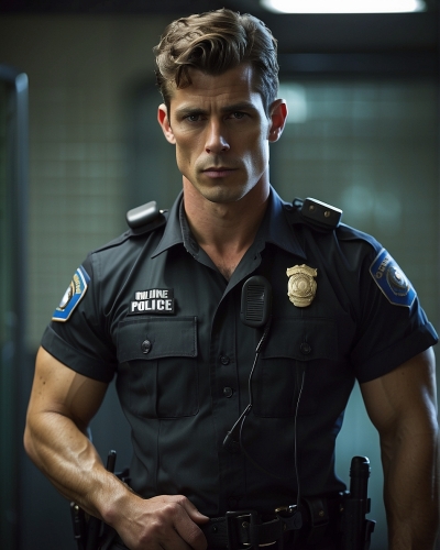 Stripper als US Cop